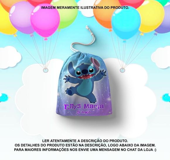 Saquinho Surpresa Personalizado Stitch