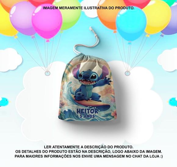 Saquinho Surpresa Personalizado Stitch