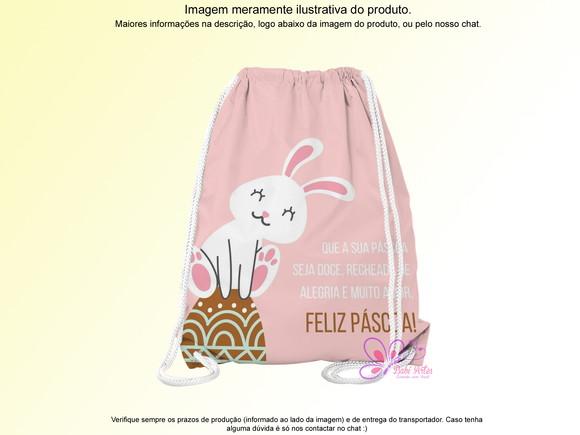 Mochilinha Personalizada Páscoa