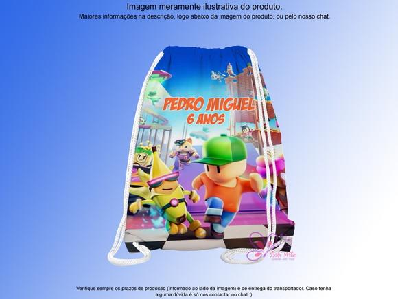 Mochilinha Personalizada Game