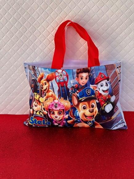 Sacolinha Ecobag Personalizada Patrulha Canina
