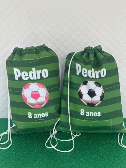 Mochilinha Personalizada Futebol