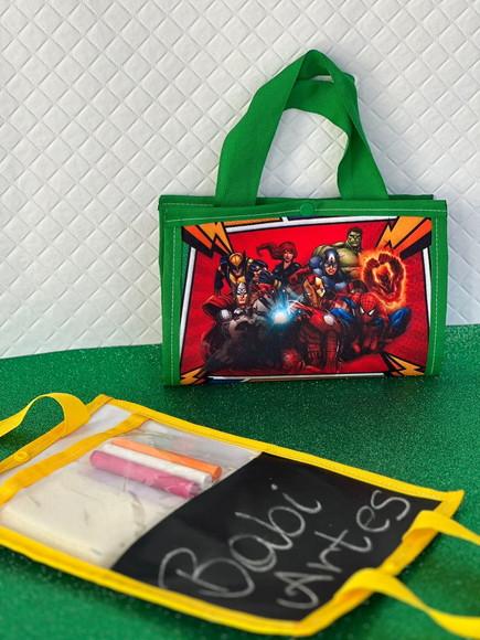 Lousa Mágica Personalizada Super Heróis