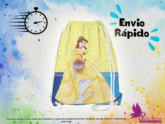 Mochilinha a Bela e a Fera ( Envio + Rápido )