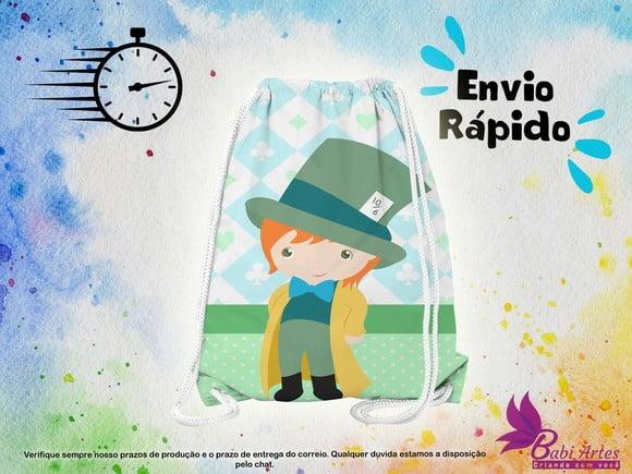 Mochilinha Alice no Pais das Maravilhas ( Envio + Rápido )