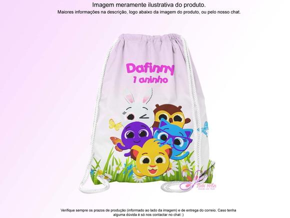 Mochilinha Personalizada Bolofofo