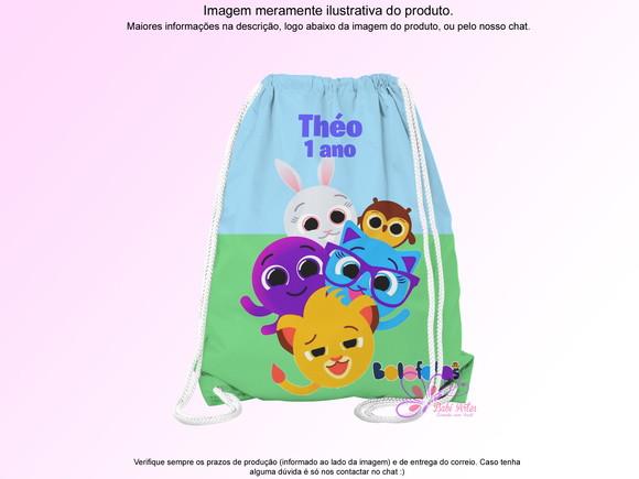 Mochilinha Personalizada Bolofofo