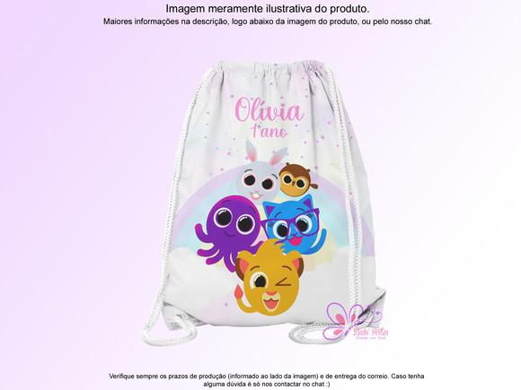 Mochilinha Personalizada Bolofofo