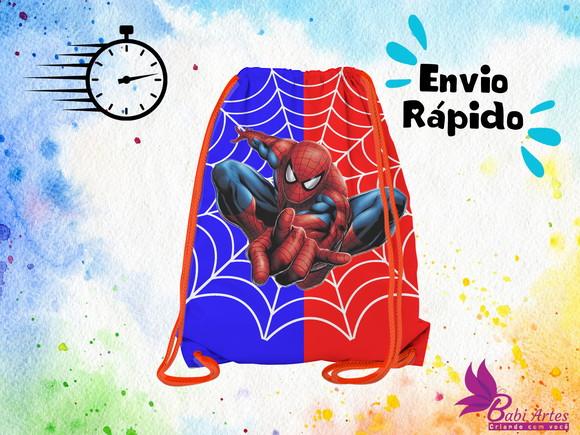 Mochilinha Homen Aranha ( Envio + Rápido )