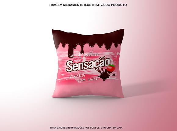 Almofadinhas Personalizadas Chocolate Sensação