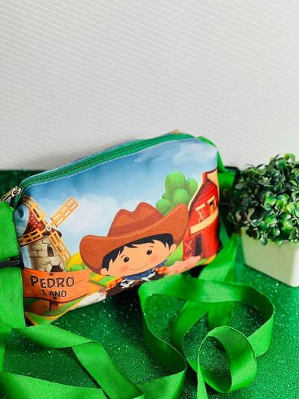 Bolsinha Personalizada Fazendinha