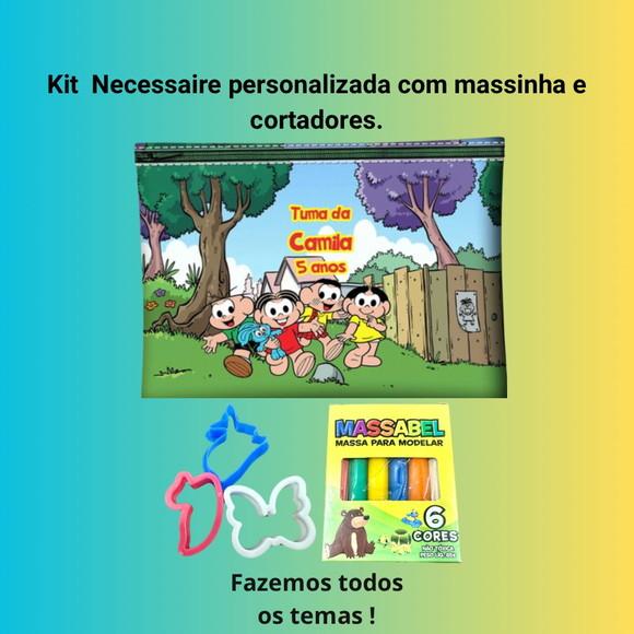 Kit Nécessaire Persona. T. da Monica c/ Massinha e Cortador