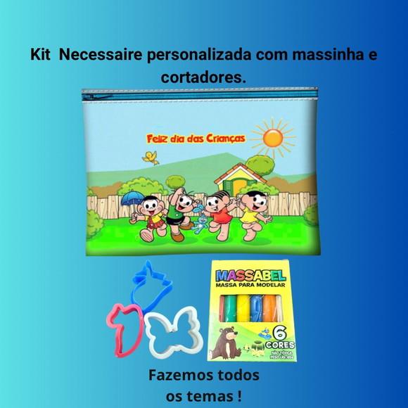 Kit Nécessaire Persona. T. da Monica c/ Massinha e Cortador