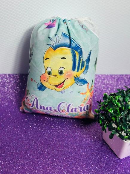 Mochilinha Personalizada a Pequena Sereia