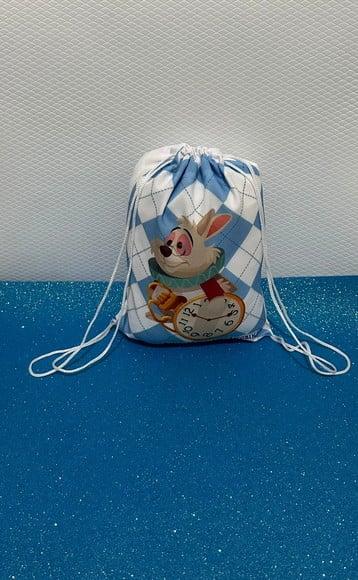 Mochilinha Personalizada Alice no Pais da Maravilha
