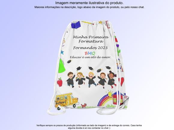Mochilinha Personalizada Formatura