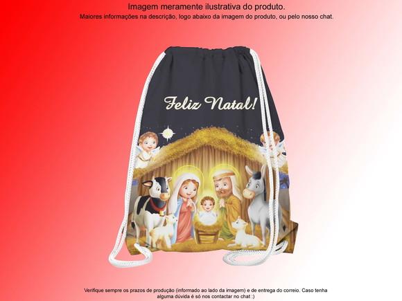 Mochilinha Personalizada Feliz Natal