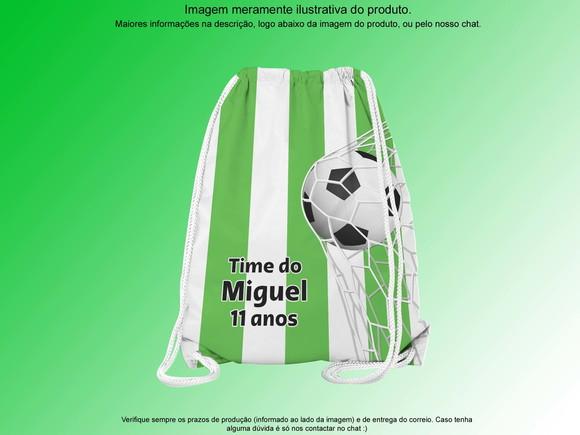 Mochilinha Personalizada Futebol
