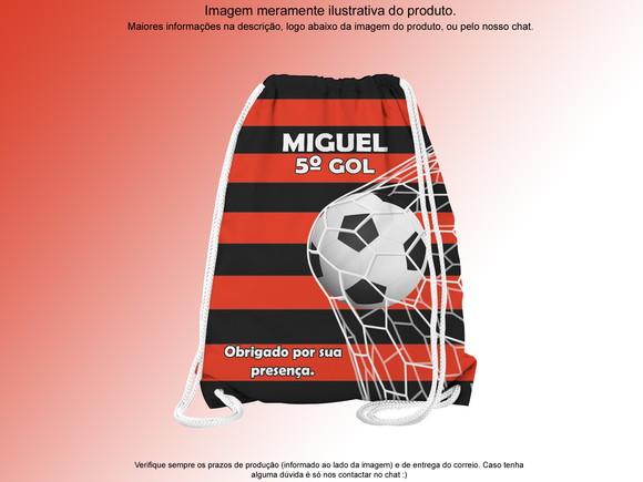 Mochilinha Personalizada Futebol