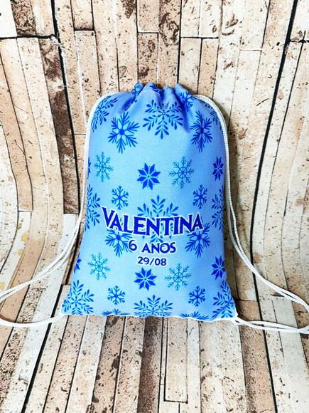 Mochilinha Personalizada Frozen
