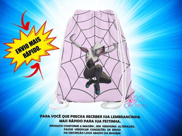 Mochilinha Gwen Stacy Homem Aranha ( Envio + Rápido )