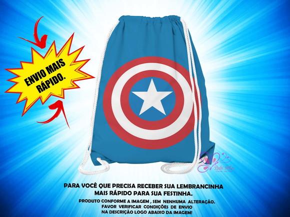 Mochilinha Capitão América ( Envio + Rápido )