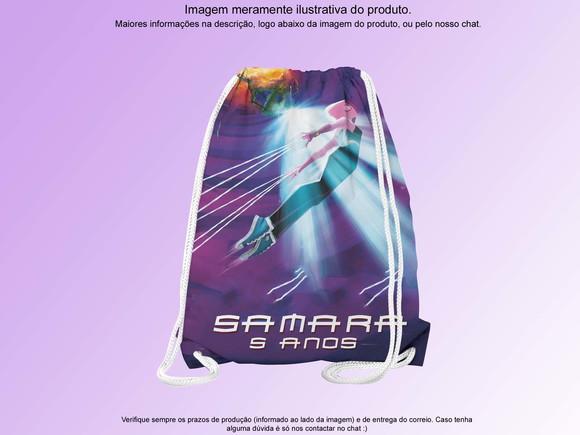 Mochilinha Personalizada 19x28cm Homem Aranha no Aranhaverso