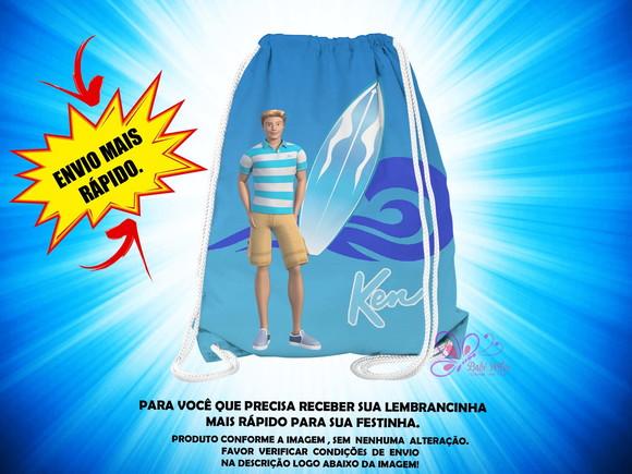 Mochilinha 19x28cm Ken ( Envio + Rápido )