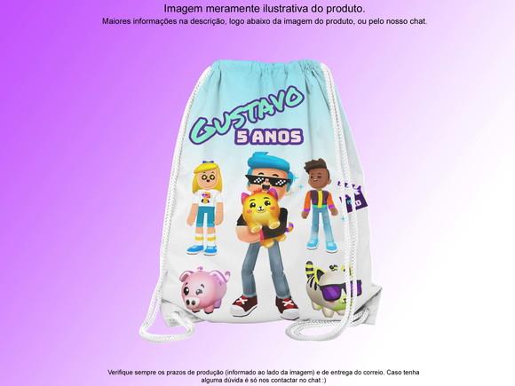 Mochilinha Personalizada 19x28cm Pk Xd