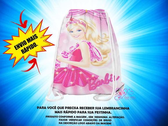Mochilinha 19x28cm Barbie ( Envio + Rápido )