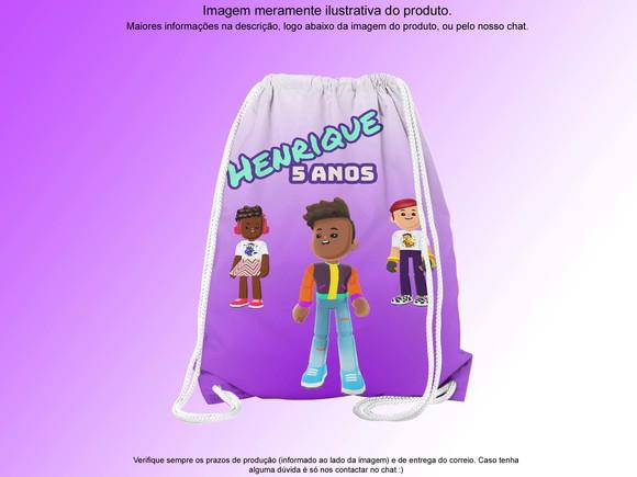 Mochilinha Personalizada 19x28cm Pk Xd