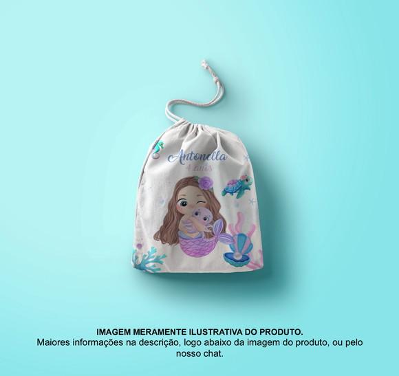 Saquinho Surpresa Personalizado a Pequena Sereia
