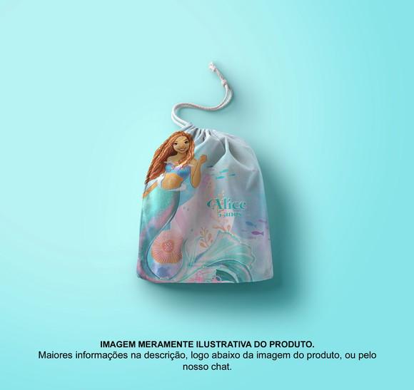 Saquinho Surpresa Personalizado 15x20cm a Pequena Sereia
