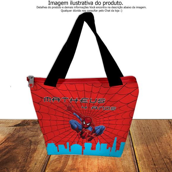Bolsinha de Mão Personalizada Homem Aranha