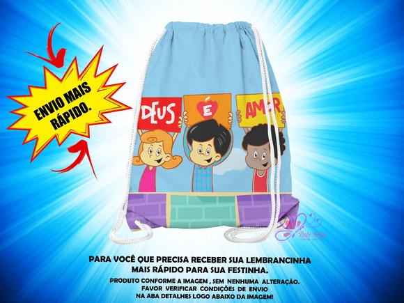 Mochilinha 19x28cm 3 Palavrinhas ( Envio + Rápido )