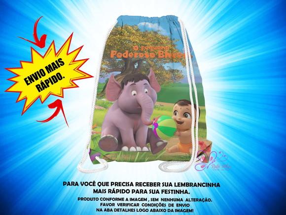 Mochilinha 19x28cm o Pequeno Poderoso Bheem (envio + Rápido)