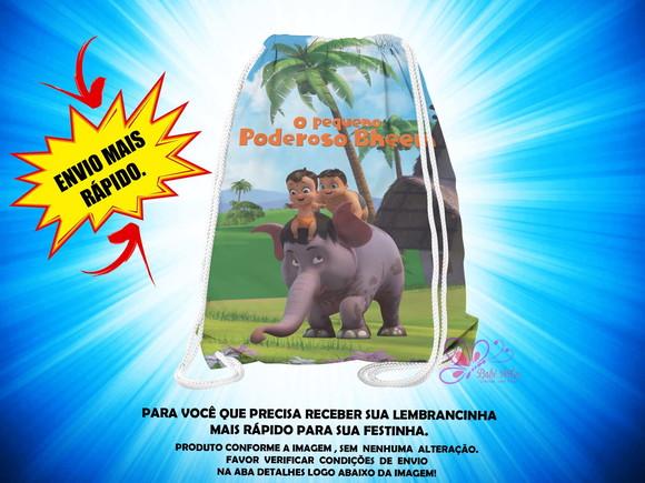 Mochilinha 19x28cm o Pequeno Poderoso Bheem (envio + Rápido)