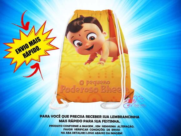 Mochilinha 19x28cm o Pequeno Poderoso Bheem (envio + Rápido)