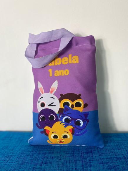 Sacolinhas Ecobag Personalizadas 19x28cm Bolofofos