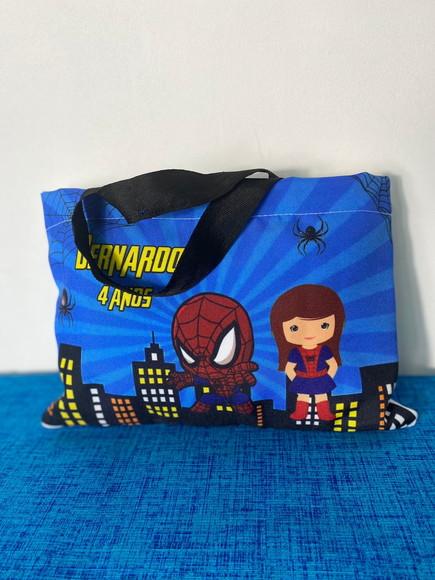Sacolinhas Ecobag Personalizadas 28x19cm Homem Aranha Baby