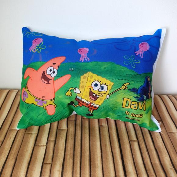 Almofadinha Personalizada 20x30 Bob Esponja