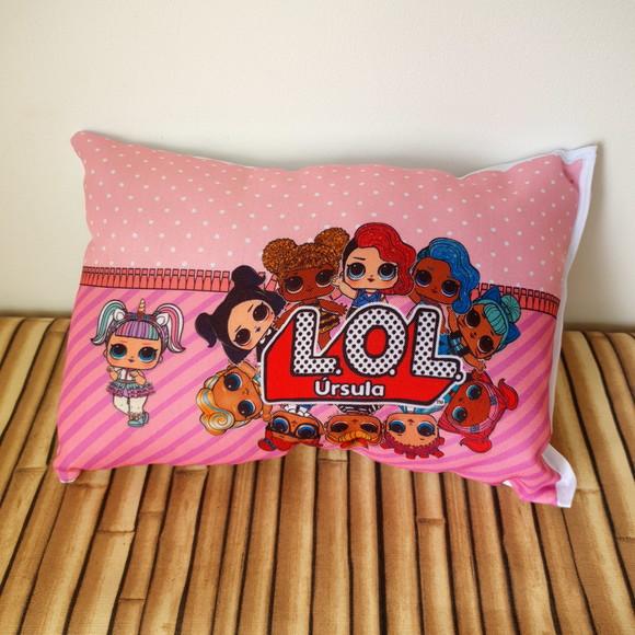 Almofadinha Personalizada 20x30 Lol
