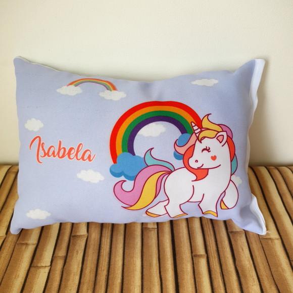 Almofadinha Personalizada 20x30 Unicórnio