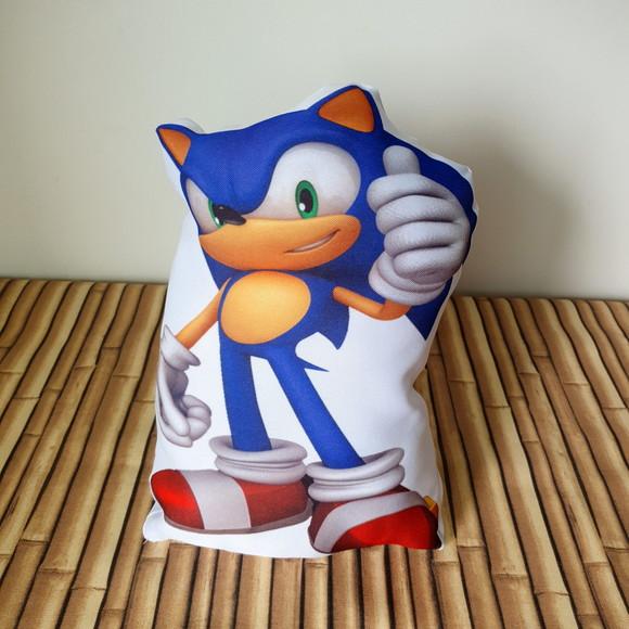 Almofada Formato Personalizada Sonic