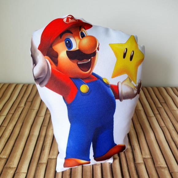Almofada Formato Personalizada Mario Bros