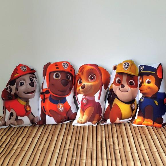 Almofada Formato Personalizada Patrulha Canina