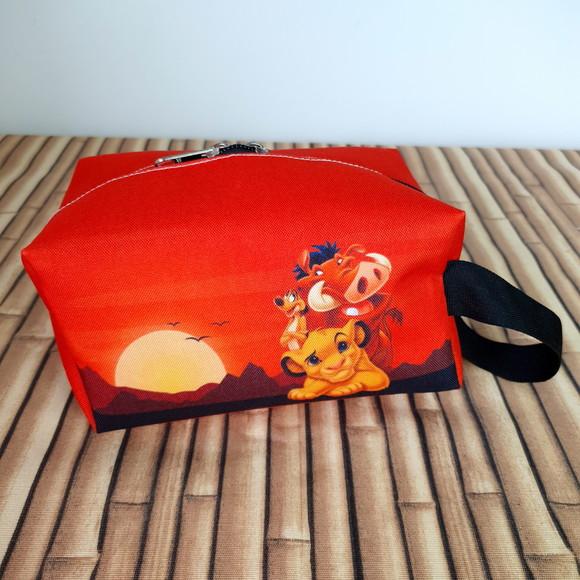 Nécessaire Box G com Alça - Rei Leão