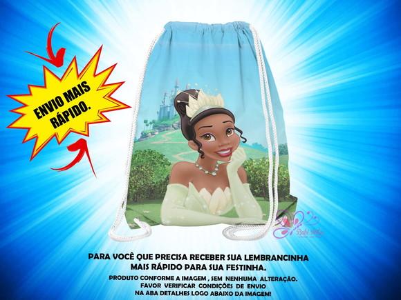 Mochilinha Princesa Tiana ( Envio + Rápido )