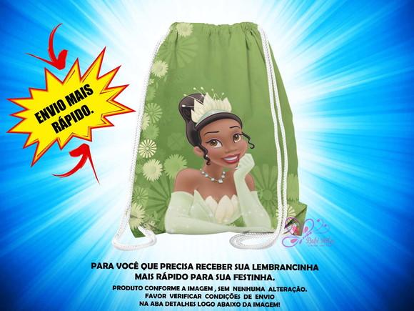 Mochilinha Princesa Tiana ( Envio + Rápido )