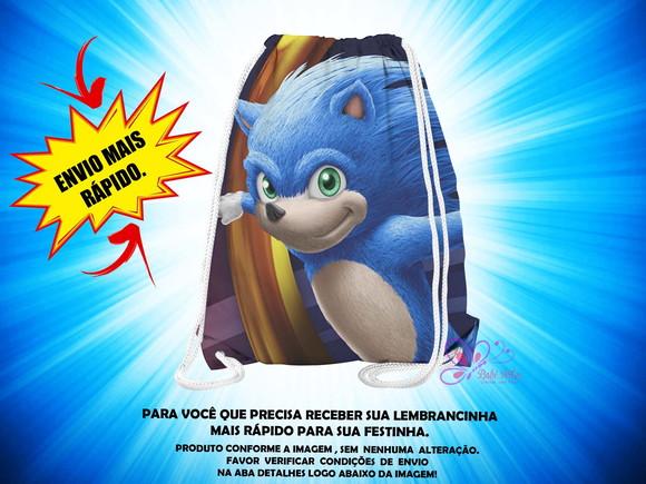 Mochilinha Sonic ( Envio + Rápido )